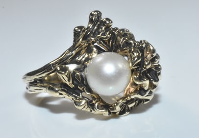 10k Yellow Gold Custom Made Ring