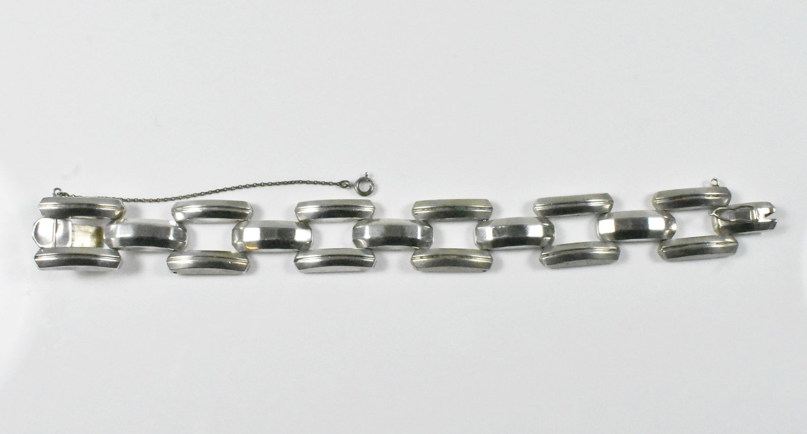 Sterling Modern Link Bracelet (1 of 4)