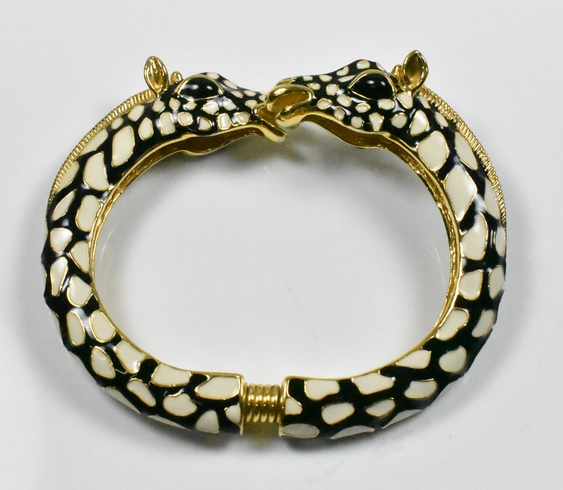 Kenneth Jay Lane Giraffe Bracelet (1 of 4)