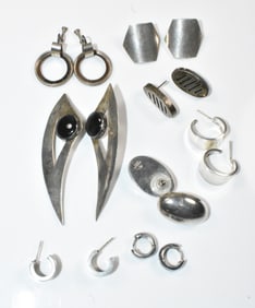 Sterling Earrings Group