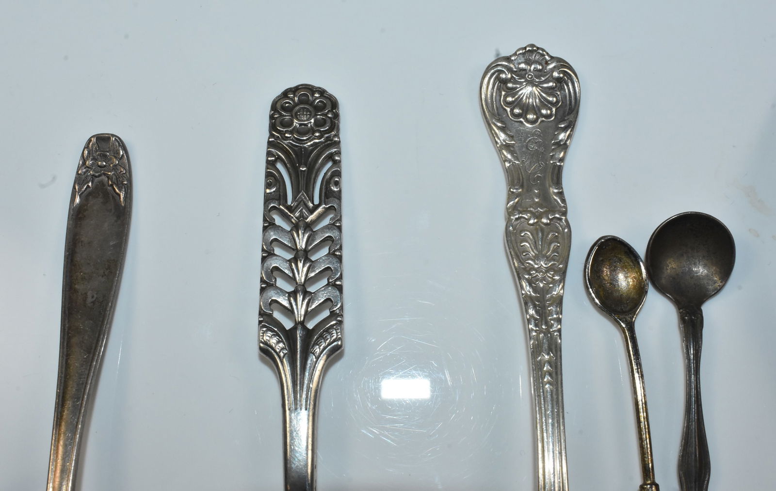 Silver Spoons and Forks Group Includes Georg Jensen - 3