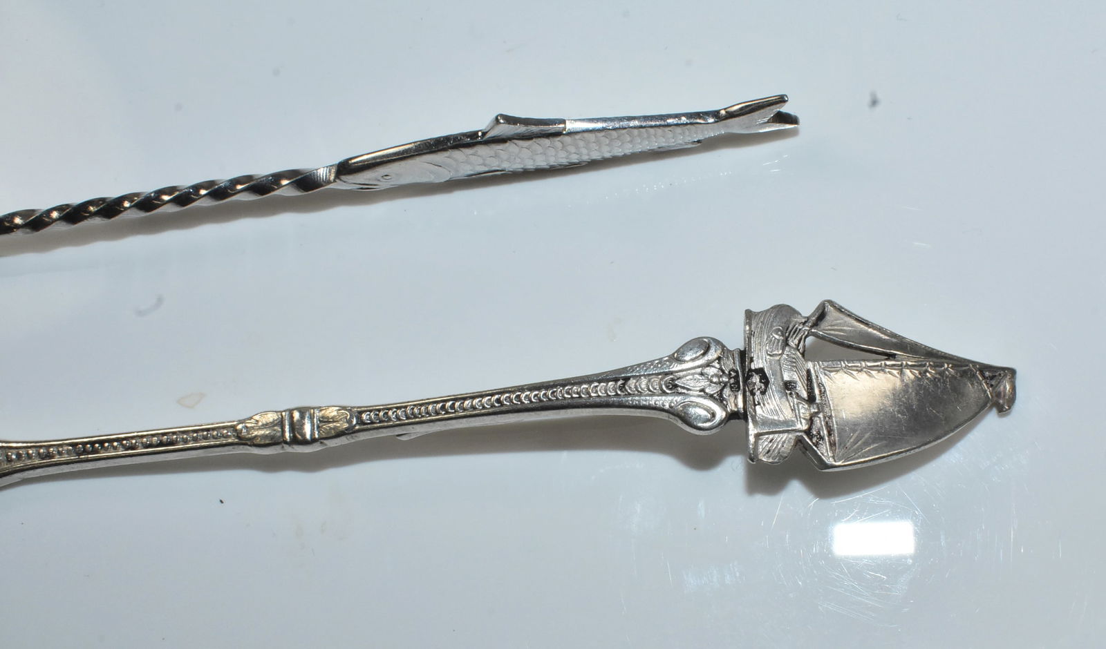 Silver Spoons and Forks Group Includes Georg Jensen - 4