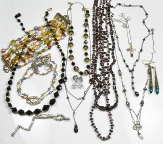 Victorian Style Beaded Jewelry Group