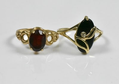 10k Yellow Gold Rings