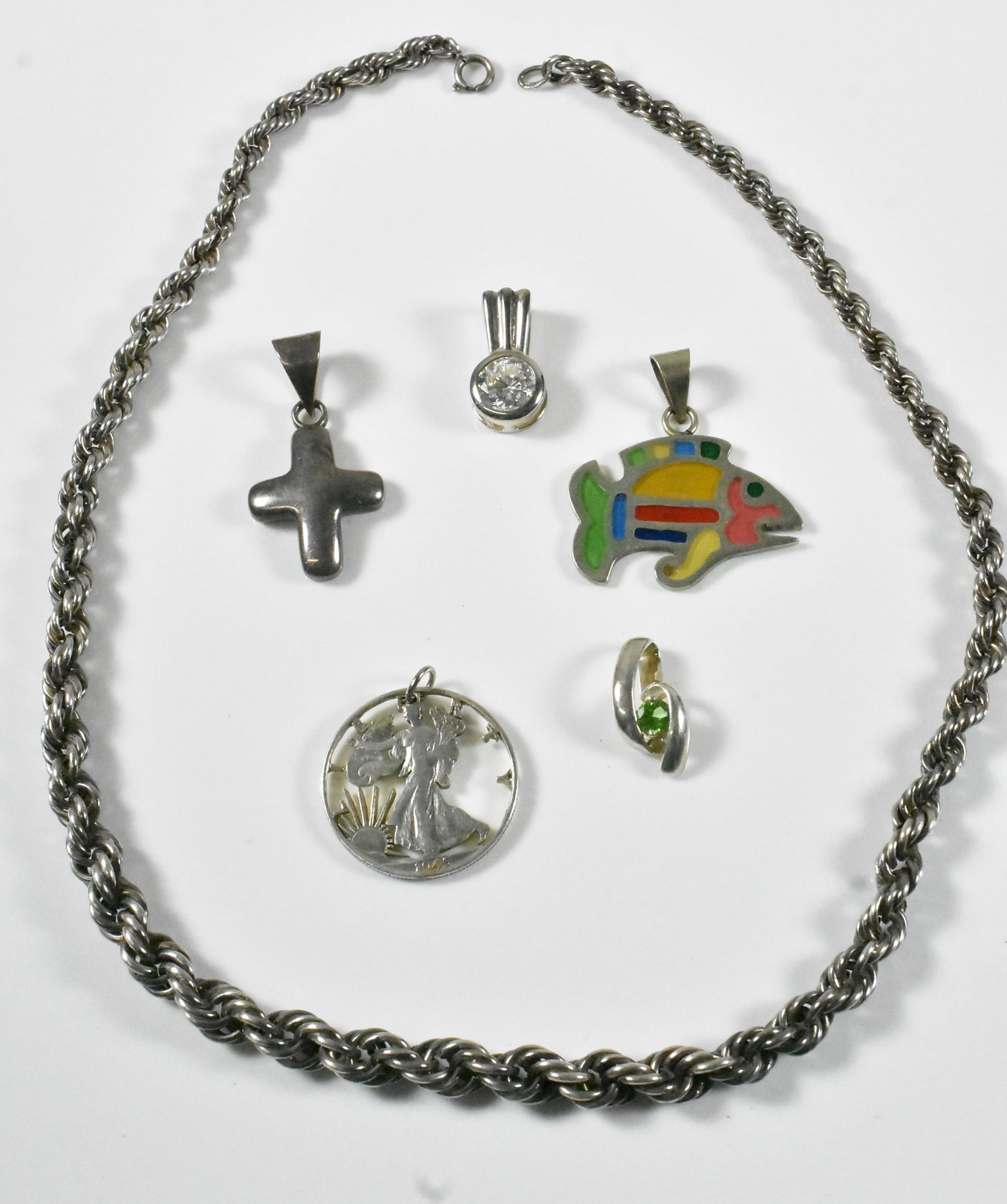 Sterling and 835 Silver Jewelry Group (1 of 4)