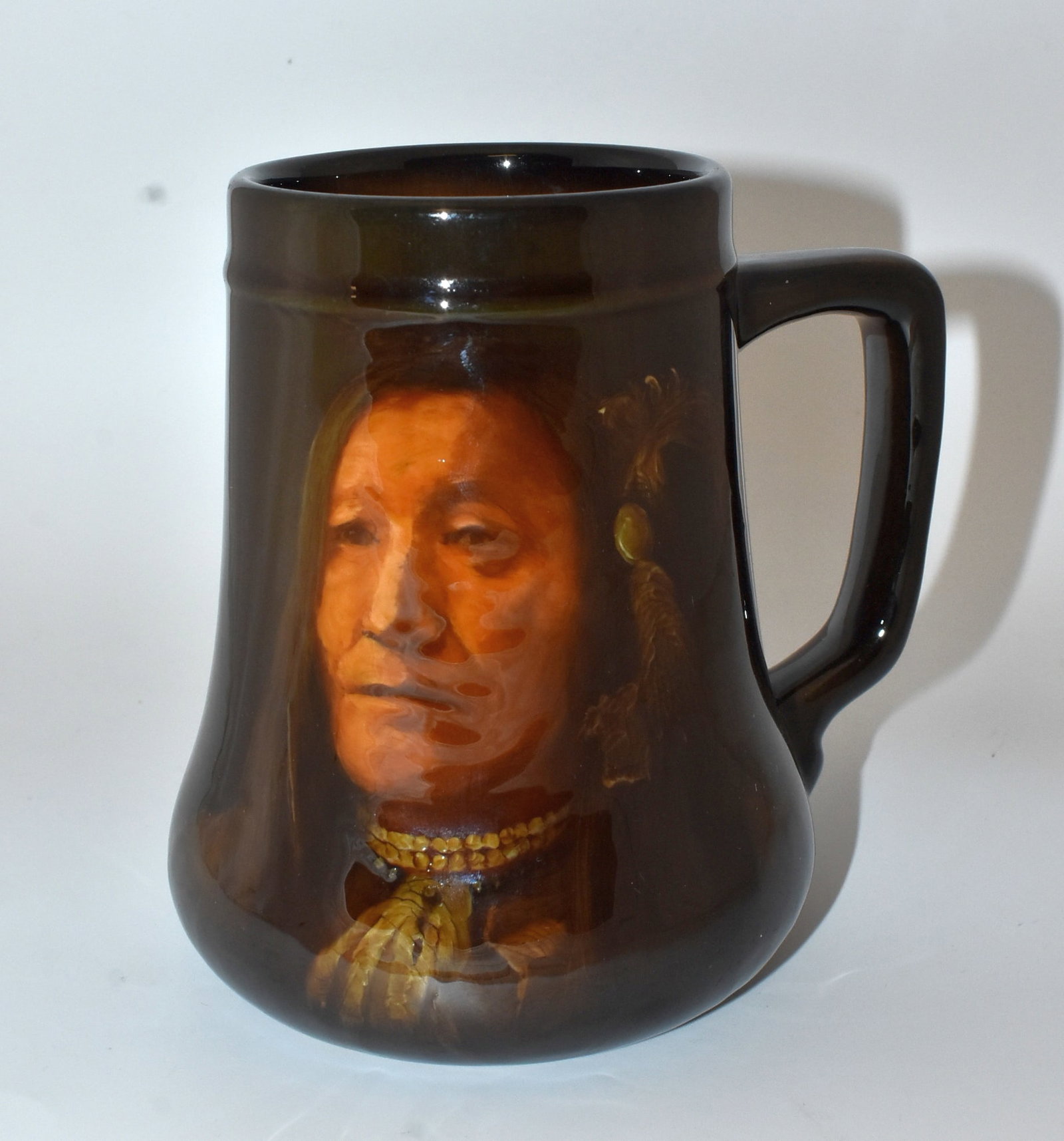 Rookwood Chief Mountain Mug #656 1897 Lawrence Sturgis (1 of 6)