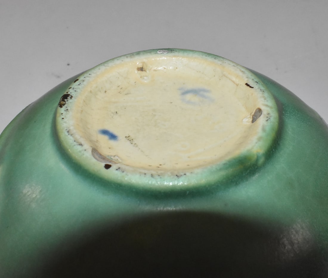 2 Roseville Pinecone Vases, 5 1/4" Wide - 4