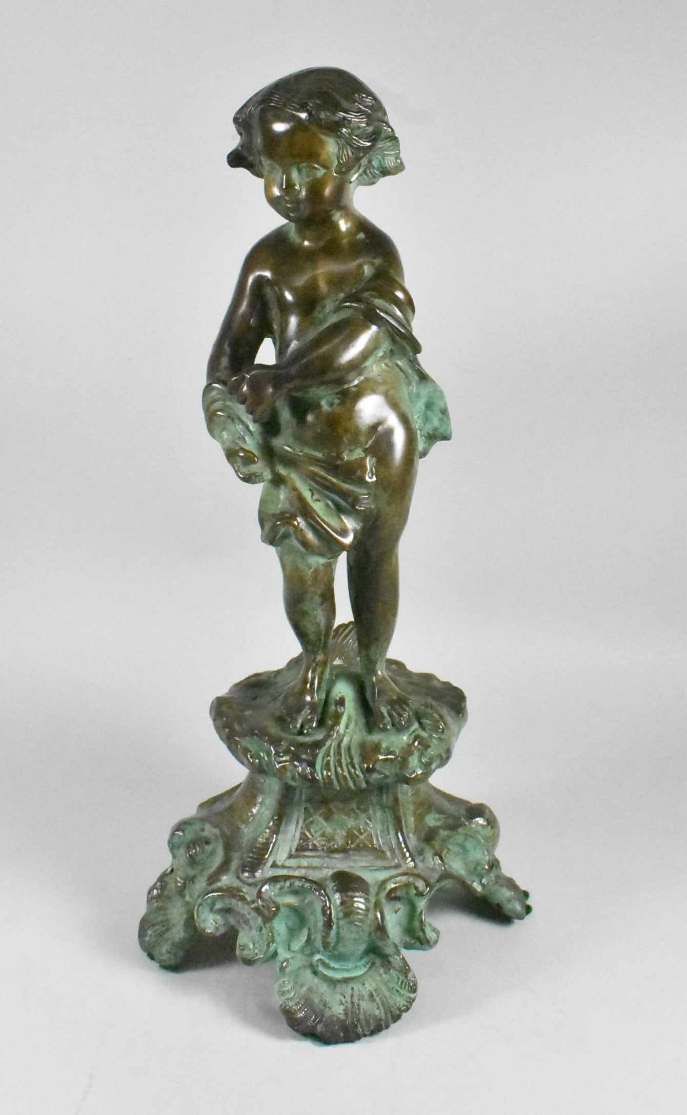 Bronze Child Statue 18" Tall (1 of 5)
