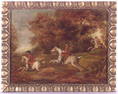 J.E.Ridinger (1698-1767)-Follower "Hunting Scene", Oil Painting, Early 19th Century