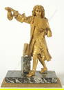 French ormolu sculpture "Moliere presenting "Tartuffe"", 19th Century
