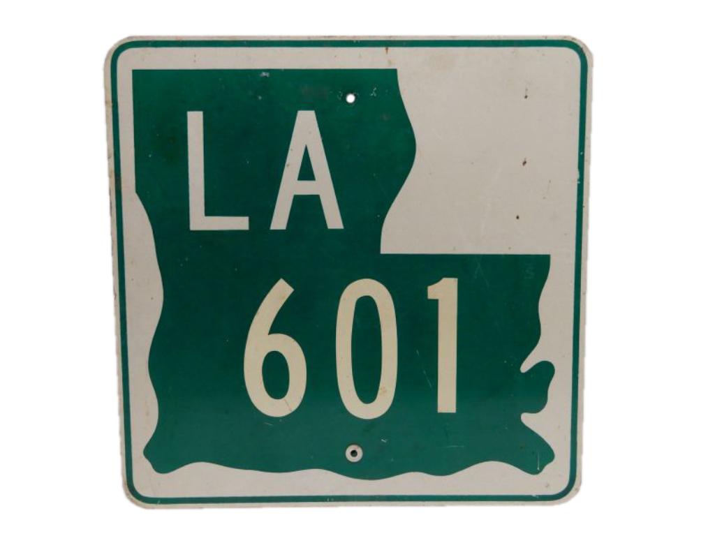 LA 601 U.S HIGHWAY S/S ALUMINUM SIGN (1 of 1)