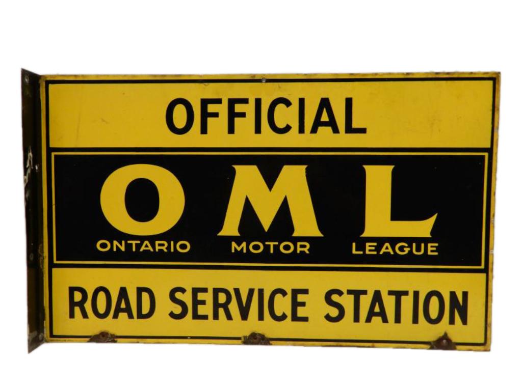 OML OFFICIAL ROAD SERVICE STATION PORC. FLANGE (1 of 3)