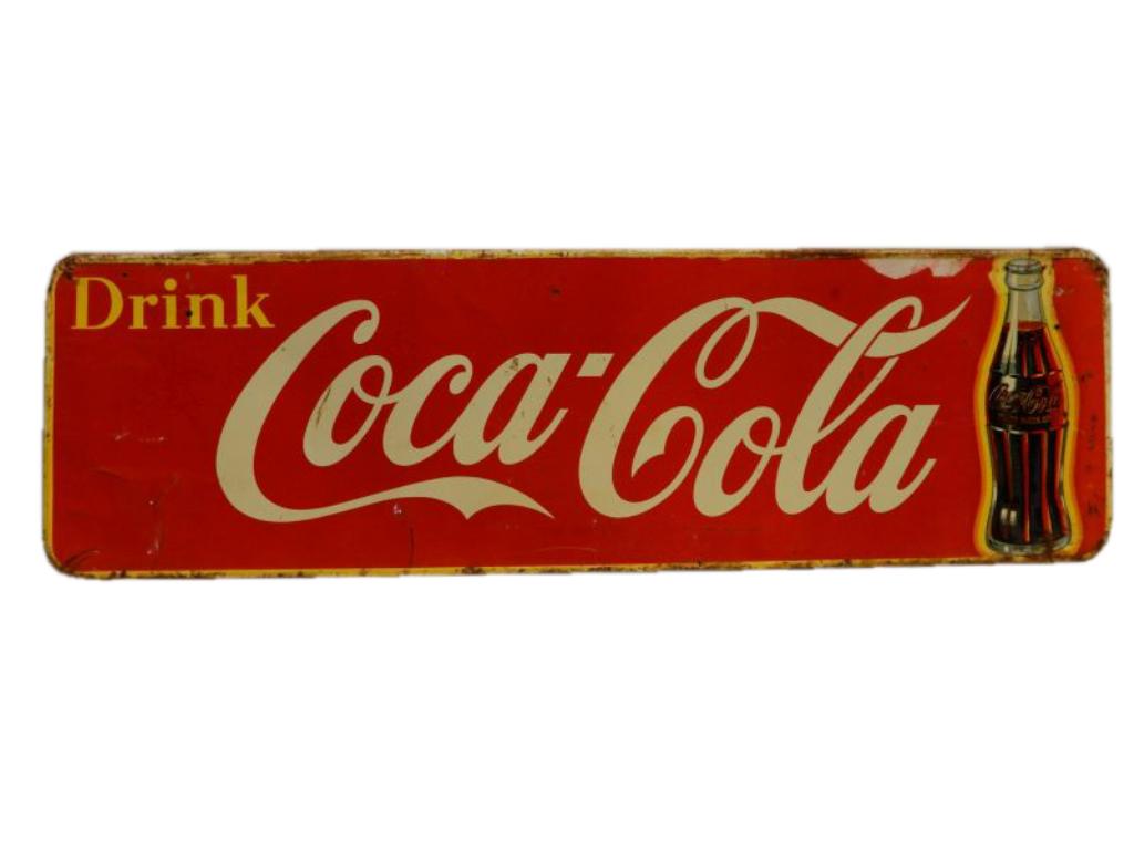 EARLY DRINK COCA-COLA SST SELF FRAMED SIGN (1 of 3)