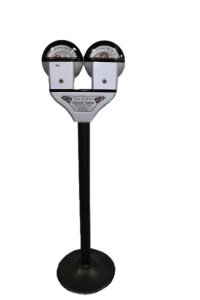 DUNCAN MILLER PEDESTAL PARKING METER(NO KEYS): 53" HIGH
