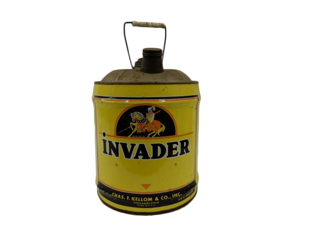INVADER 5 U.S. GALLONS CAN (1 of 8)