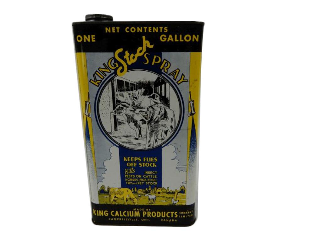 KING STOCK SPRAY ONE GALLON CAN (1 of 5)