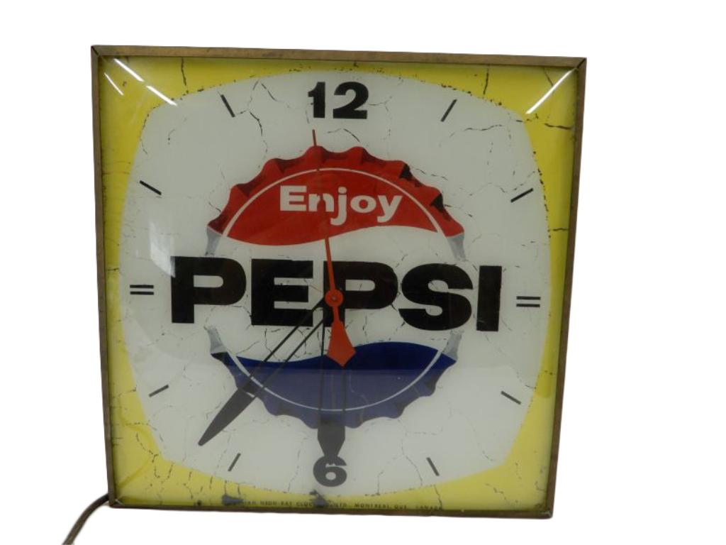 ENJOY PEPSI CLOCK - WORKING (1 of 4)