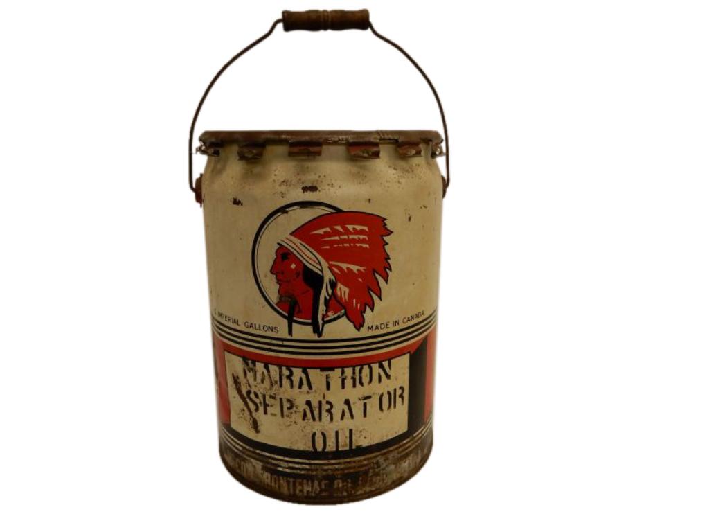 1945 McCOLL-FRONTENAC MARATHON  5 IMP. GAL. CAN (1 of 10)