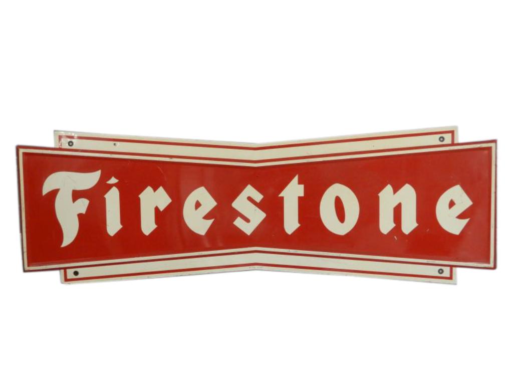1963 FIRESTONE SST BOWTIE SIGN A-774 G. 63, SOME (1 of 3)