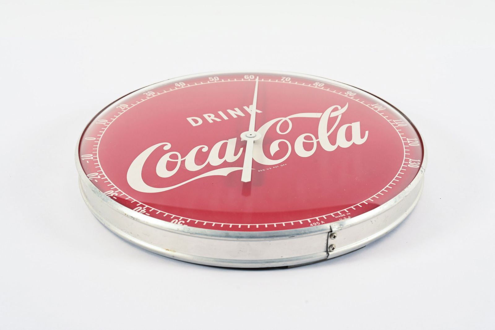 1950'S DRINK COCA-COLA THERMOMETER - 6