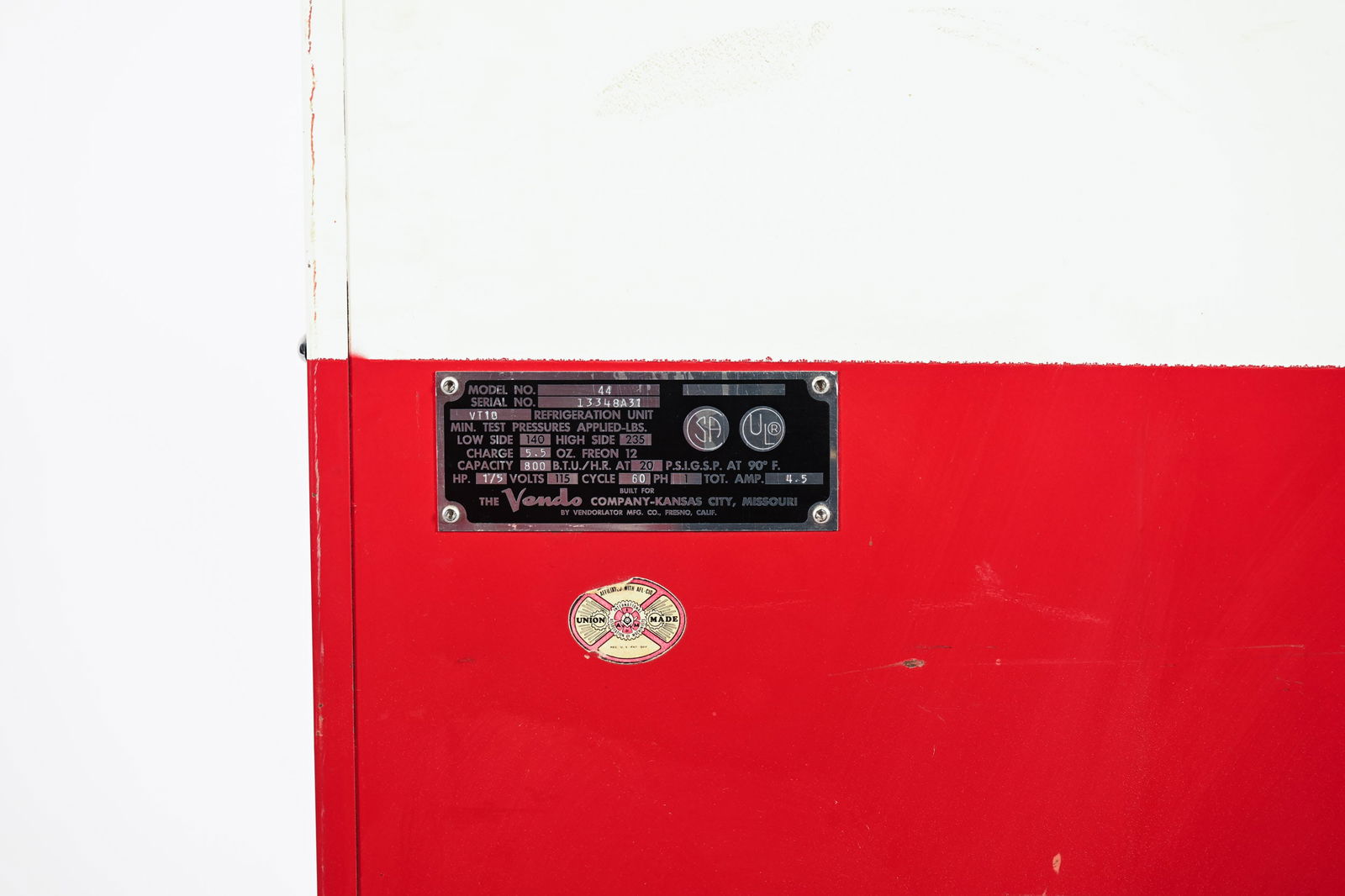 DRINK COCA-COLA VENDO 44 VENDING MACHINE - 16