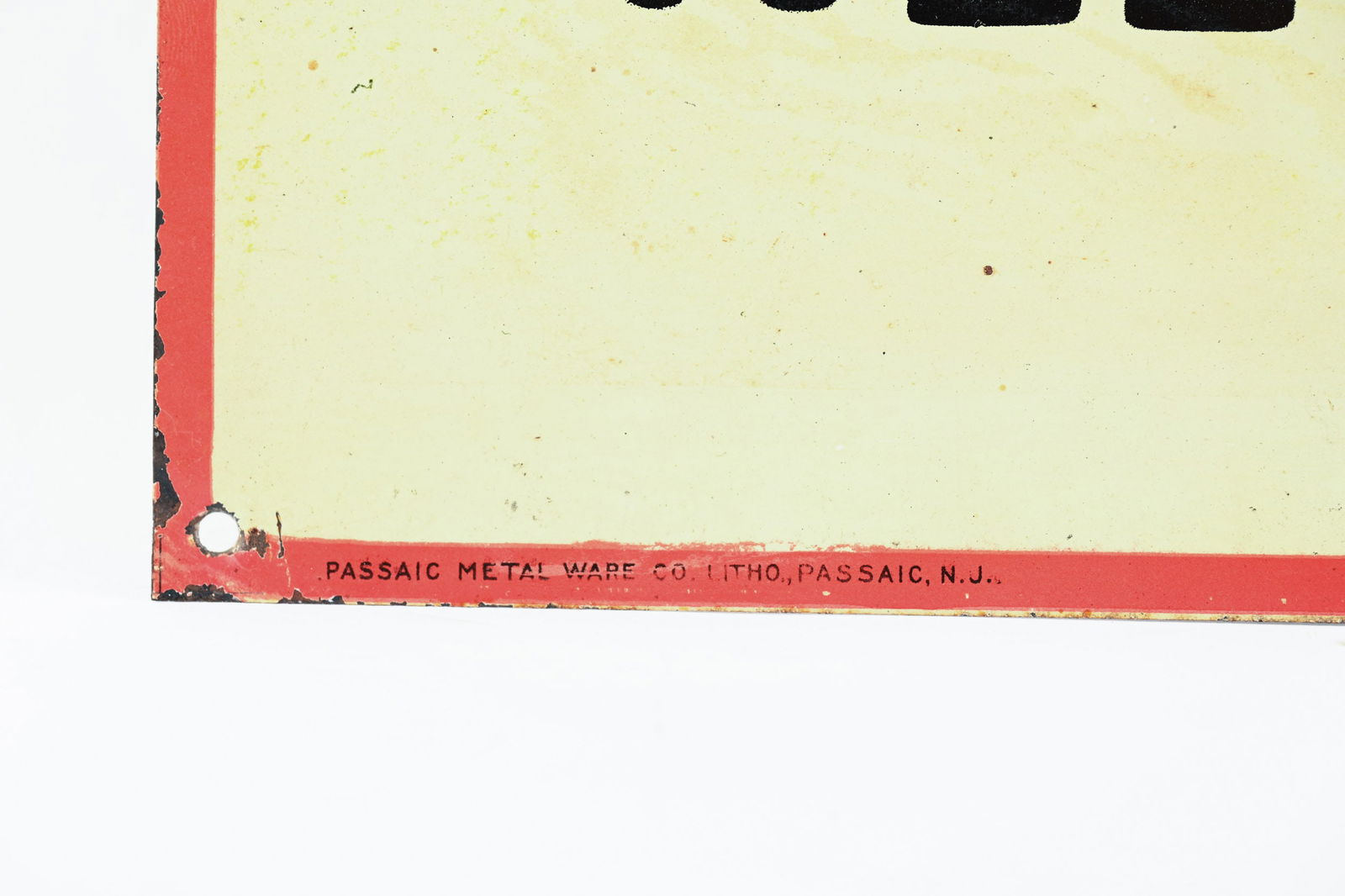 EARLY CASE THRESHING MACHINES EMBOSSED TIN SIGN - 5