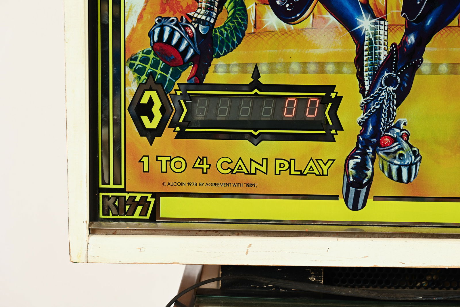 1978 BALLY KISS PINBALL MACHINE - 11