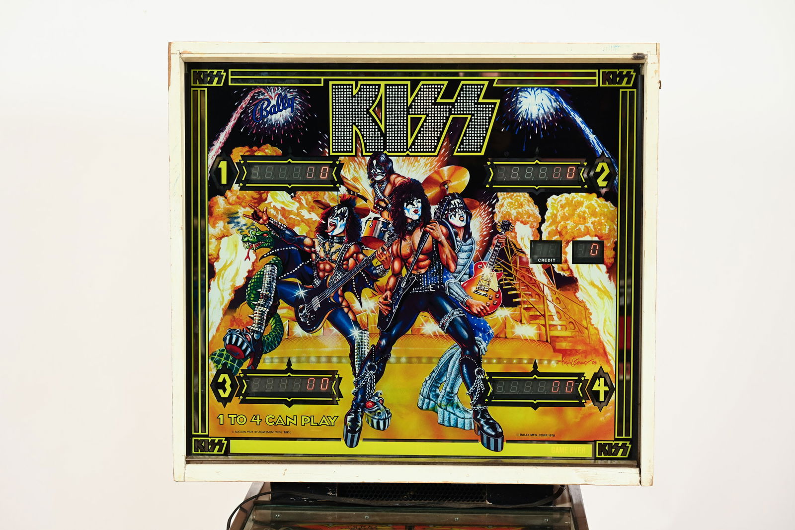1978 BALLY KISS PINBALL MACHINE - 5