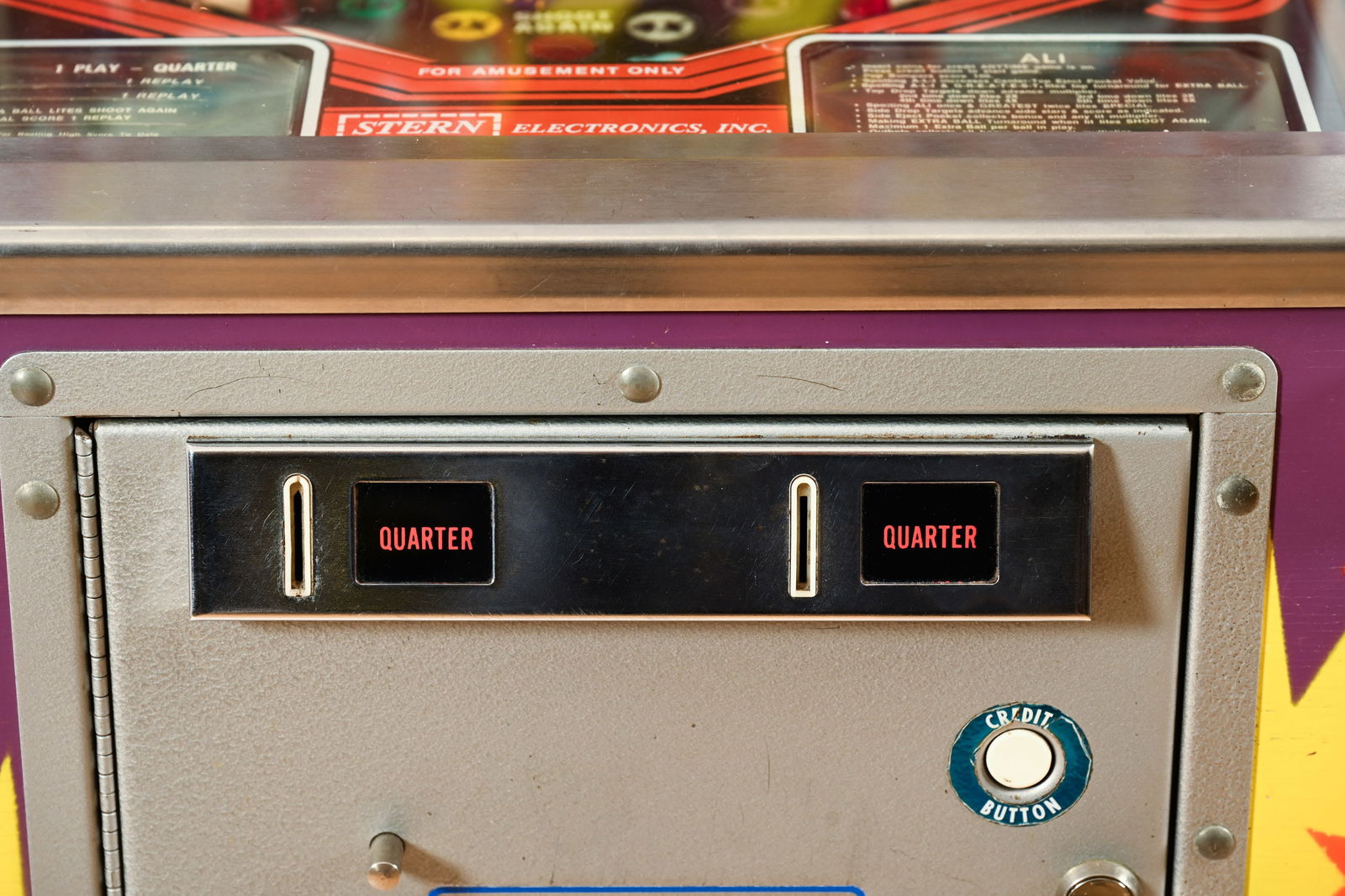 1980 STERN ALI PINBALL MACHINE - 6