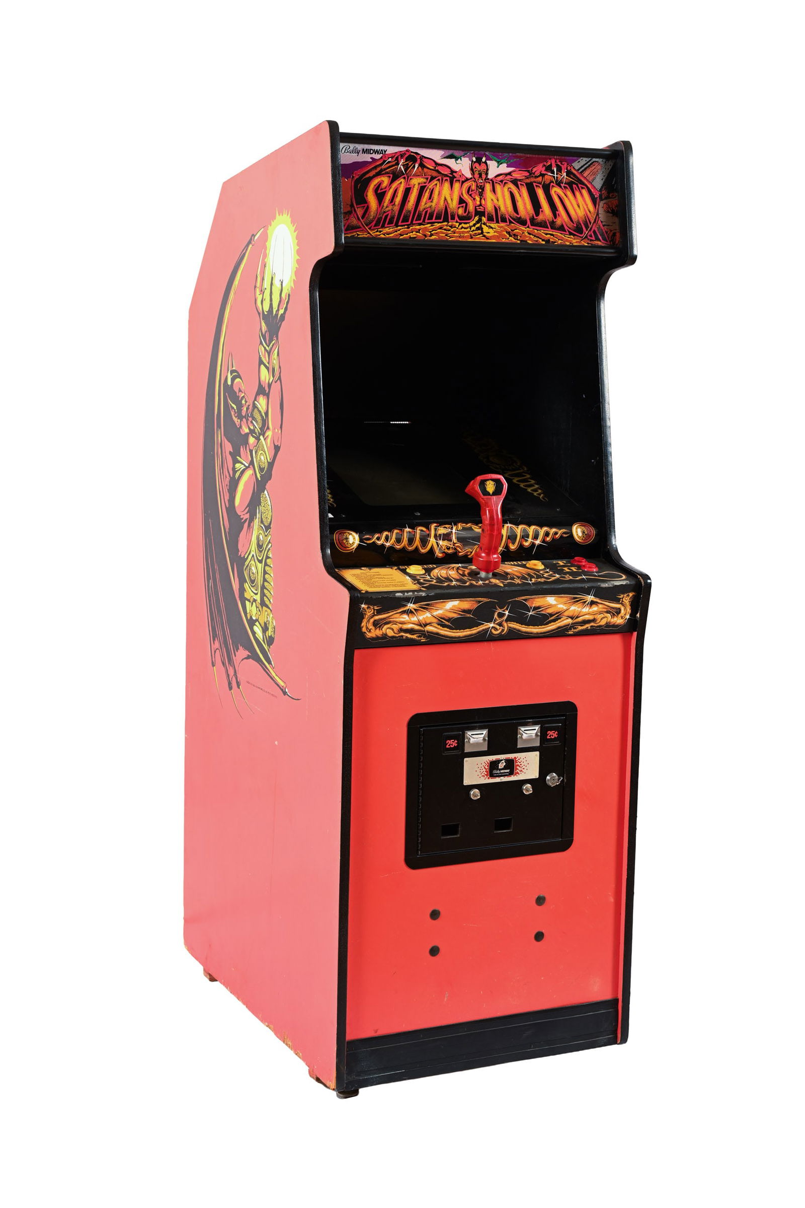 1982 BALLY/MIDWAY SATANS HOLLOW ARCADE GAME (1 of 17)