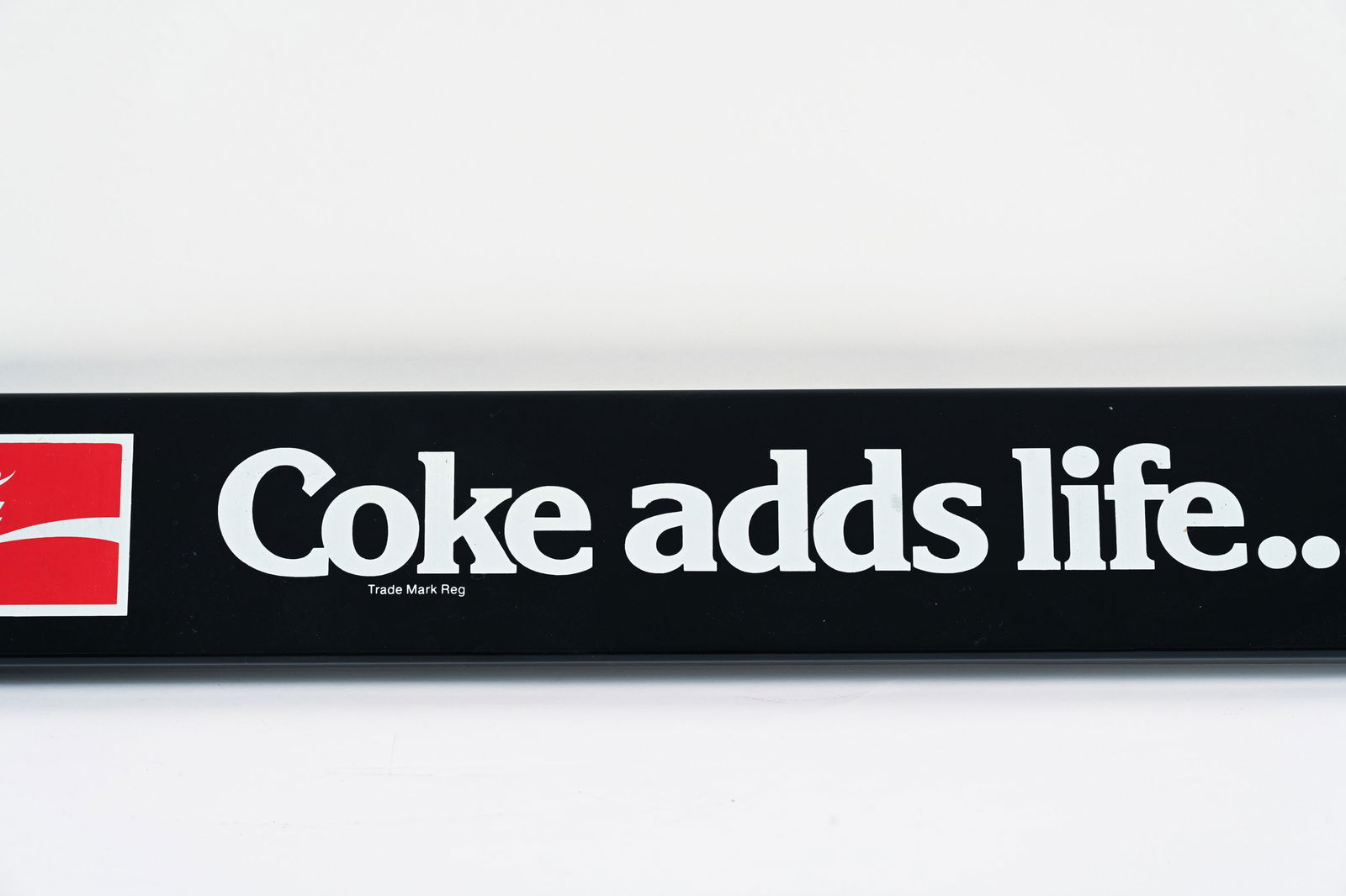 ENJOY COCA-COLA PAINTED METAL PUSH BAR - 3
