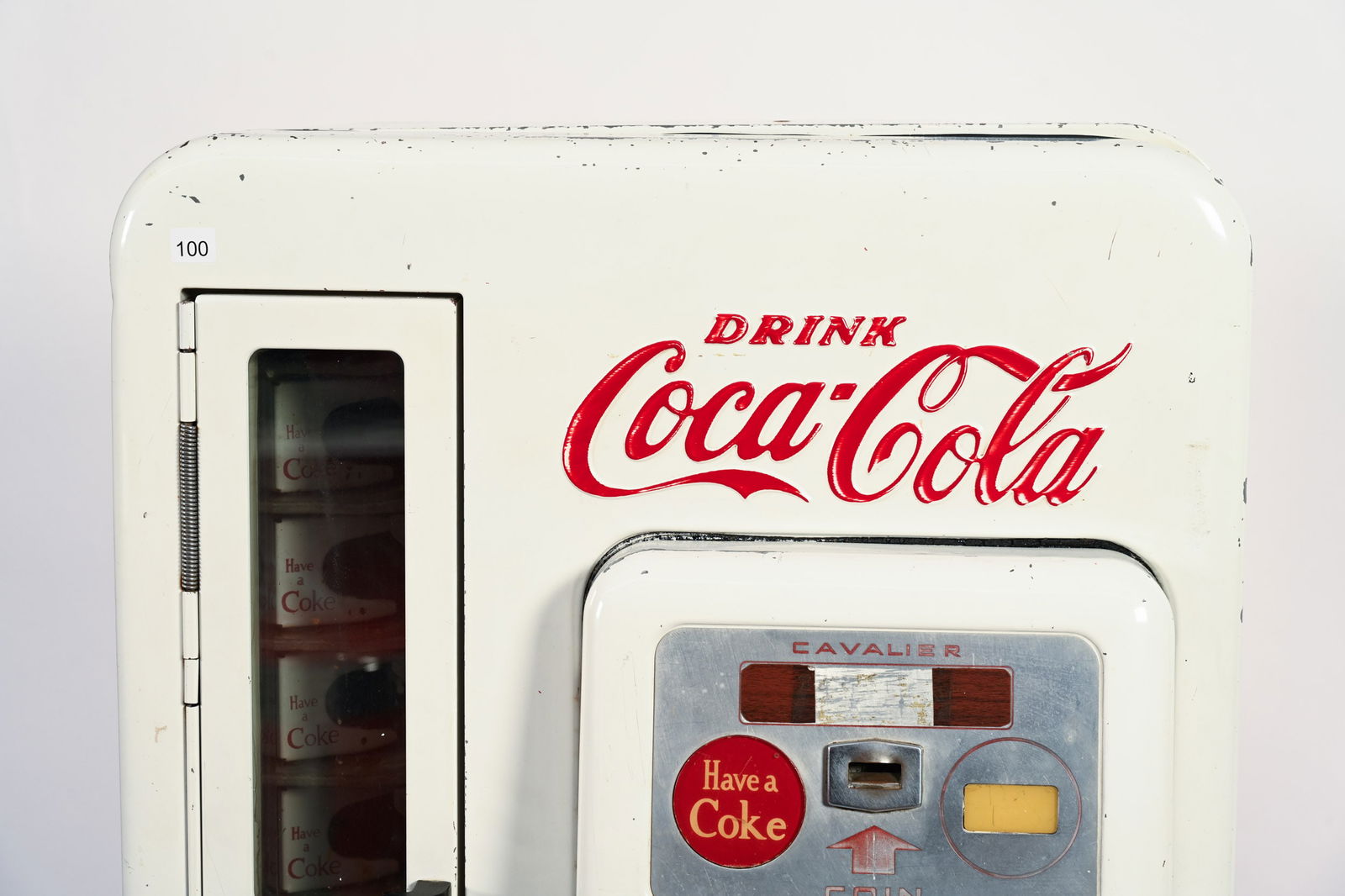 DRINK COCA-COLA CAVALIER MODEL 72 VENDING MACHINE - 2