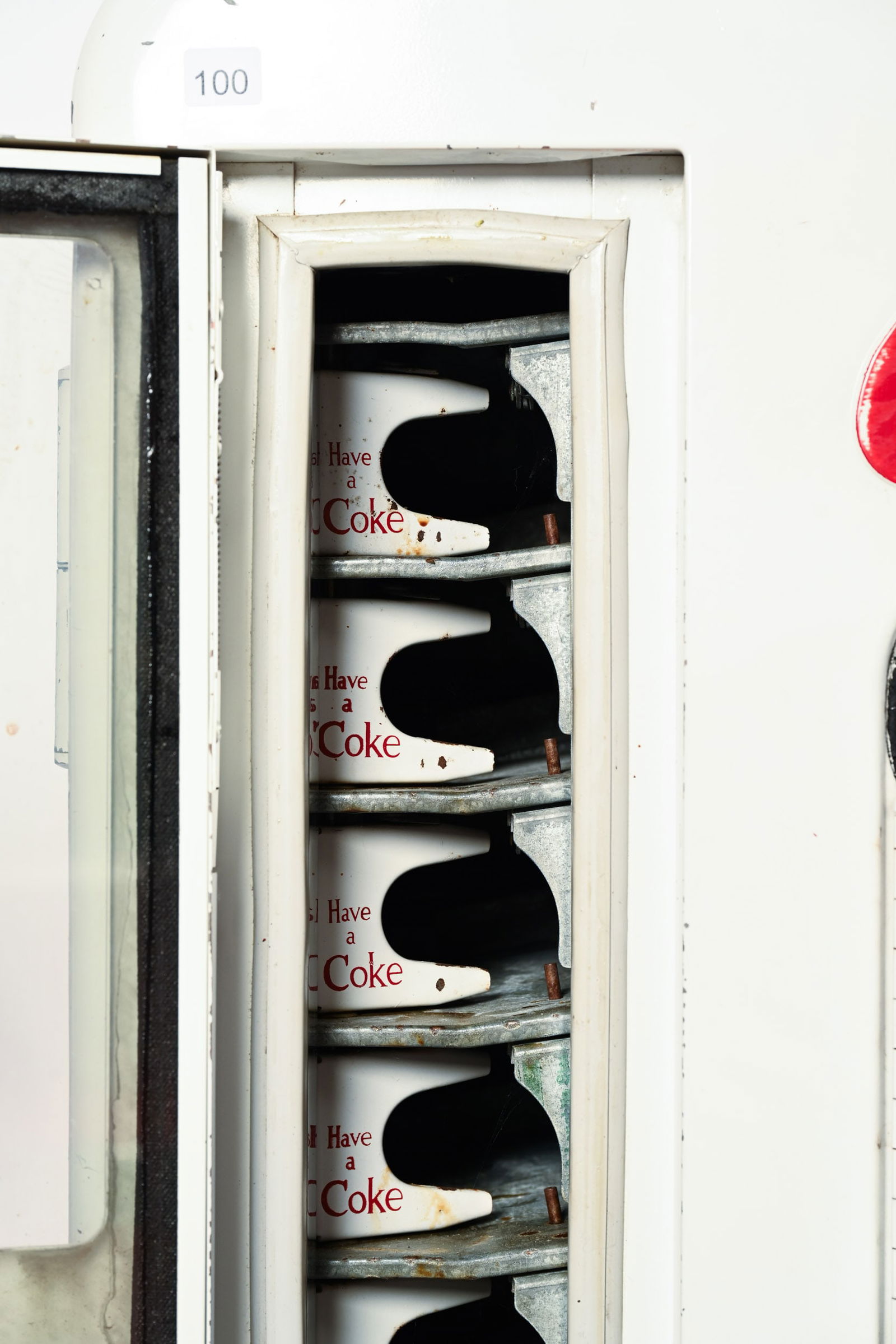 DRINK COCA-COLA CAVALIER MODEL 72 VENDING MACHINE - 7