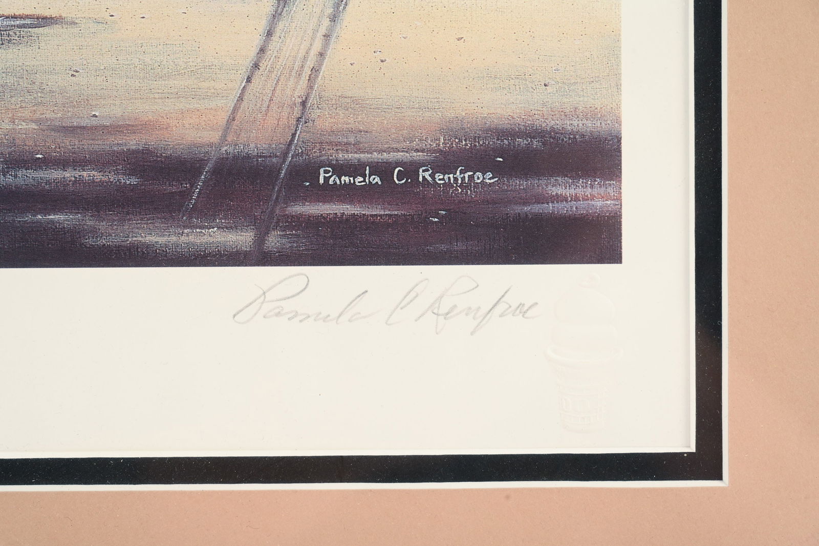 SIGNED PAULA RENFROE "REFRESHING TIMES" PRINT - 7