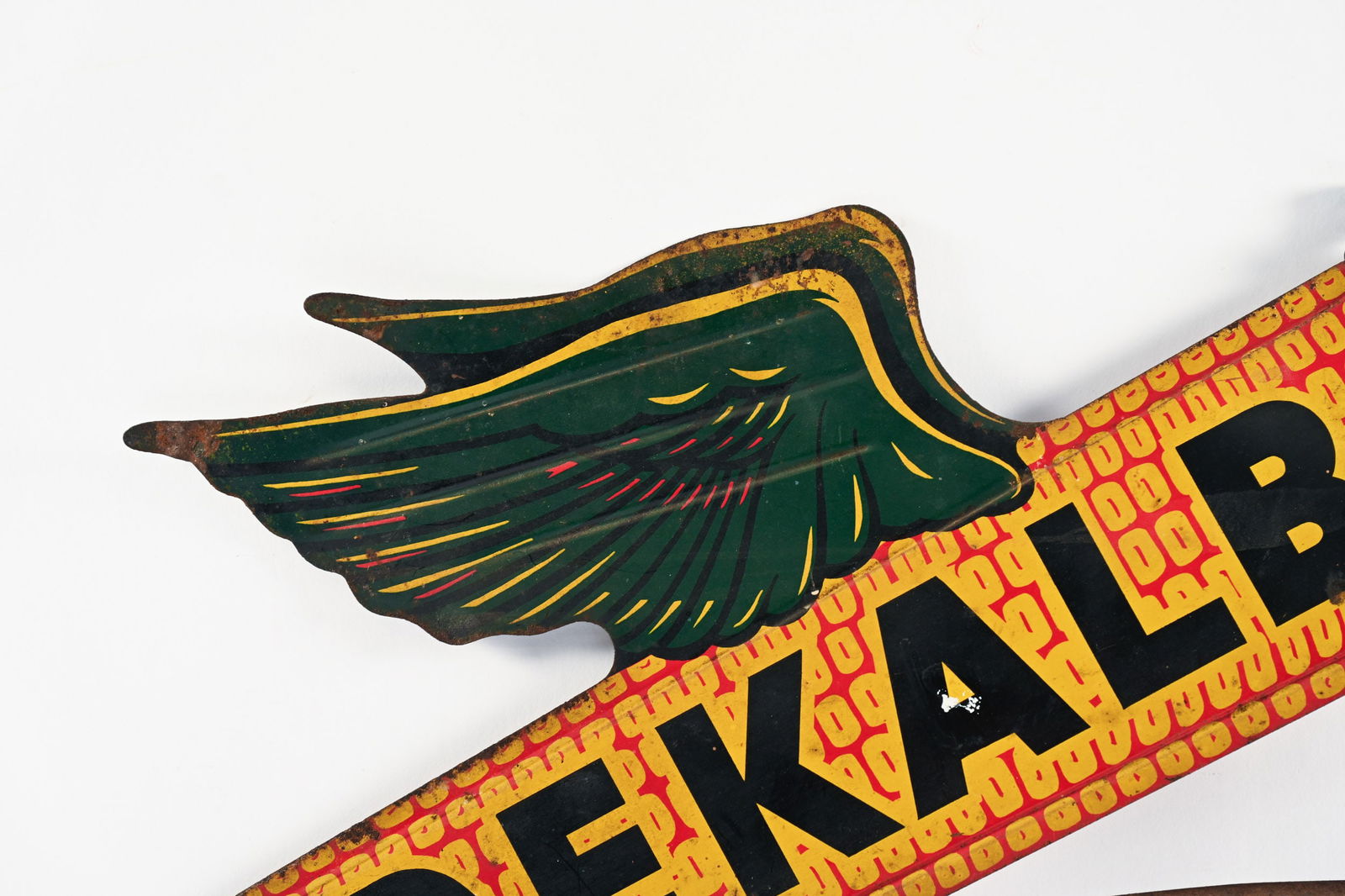 DEKALB DOUBLE SIDED TIN WEATHERVANE - 3