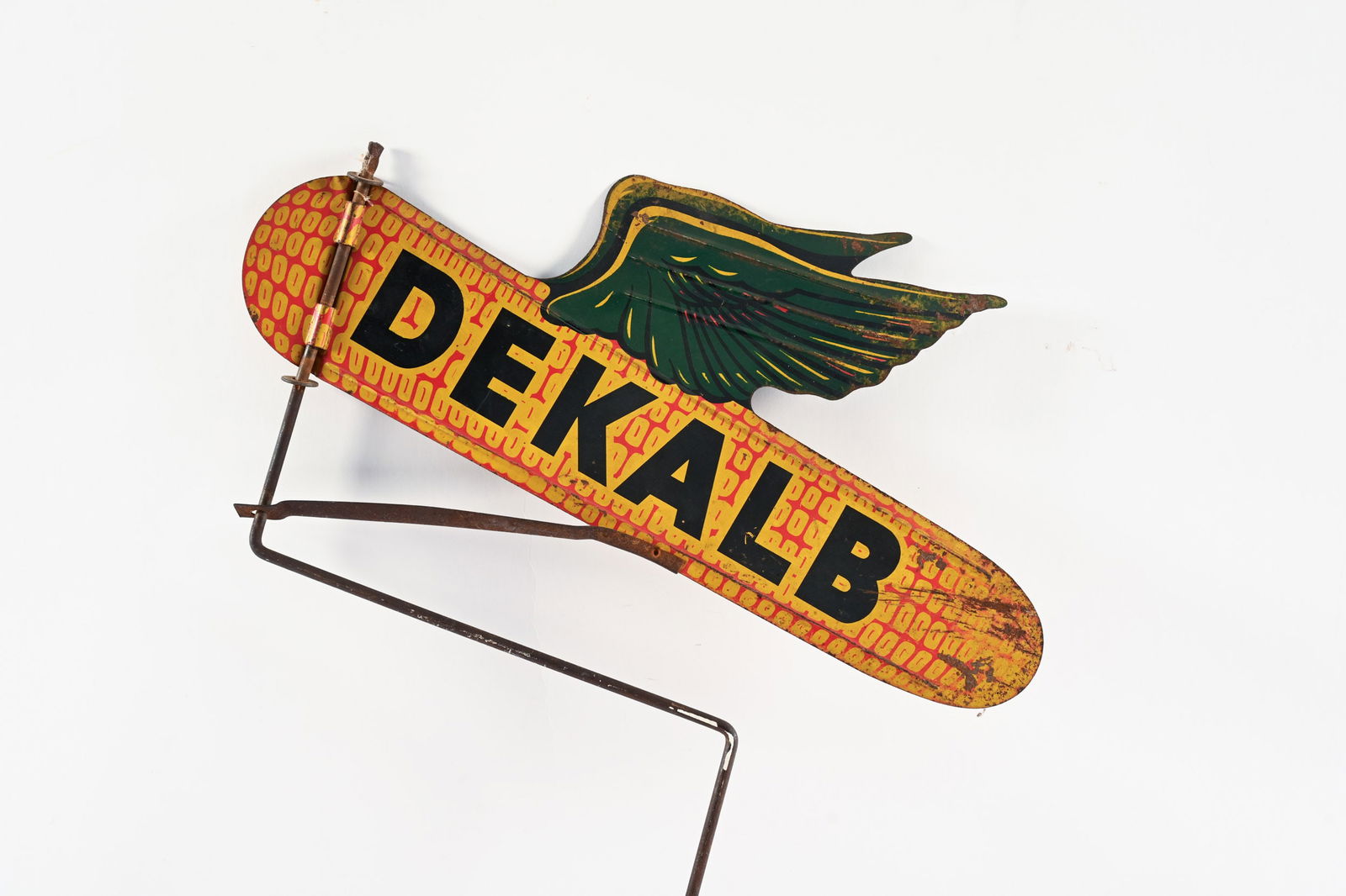 DEKALB DOUBLE SIDED TIN WEATHERVANE - 6