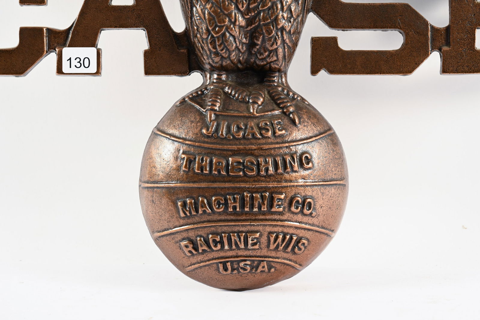 ERTL CASE CAST PLAQUE SIGN - 5