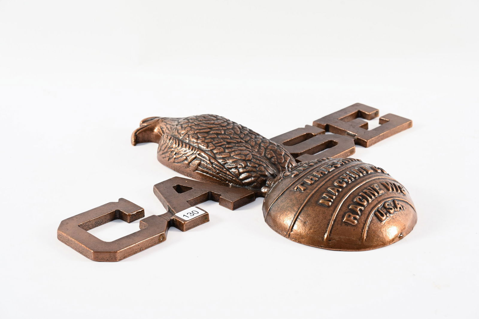 ERTL CASE CAST PLAQUE SIGN - 6