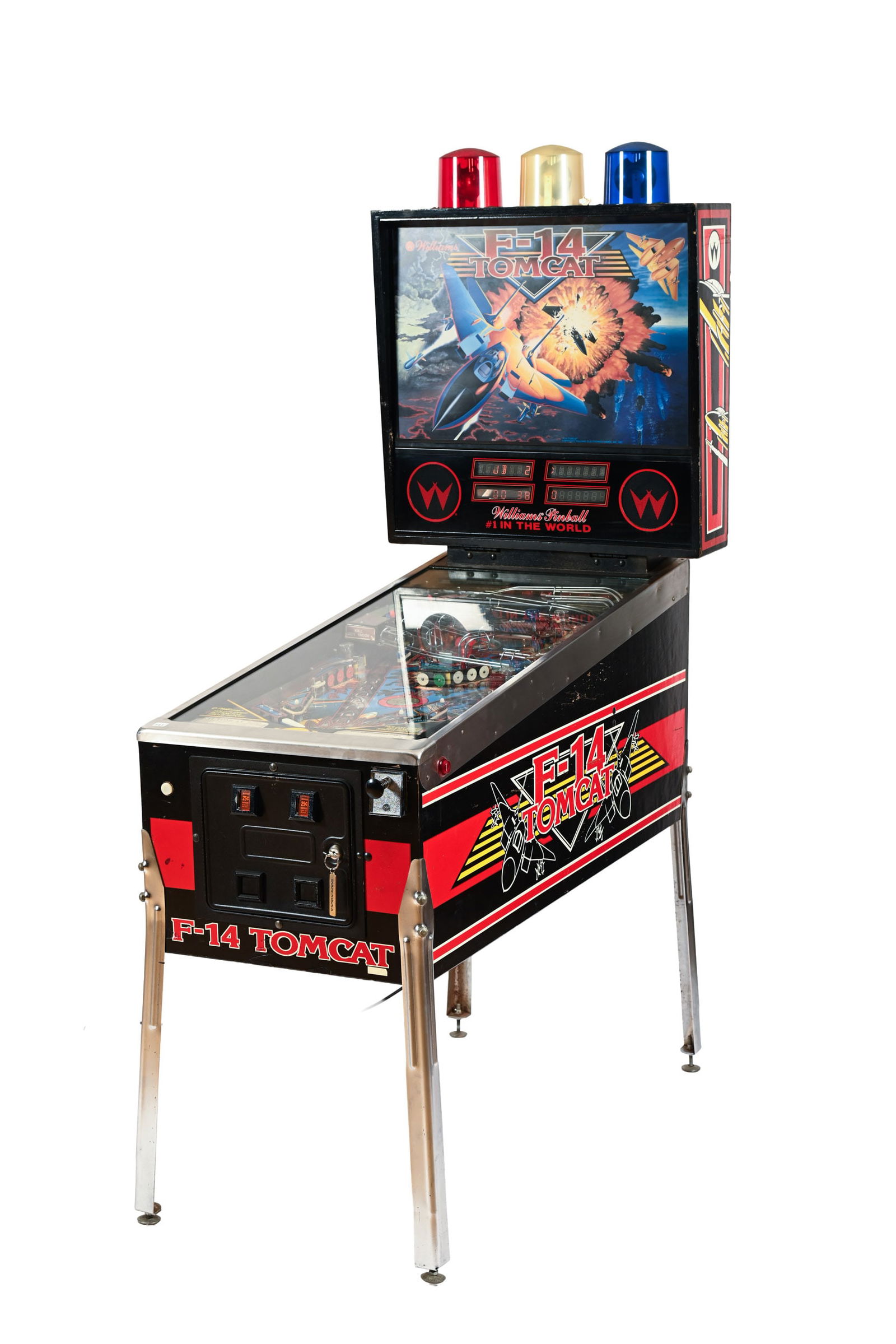 1987 WILLIAMS F-14 TOMCAT PINBALL MACHINE (1 of 20)