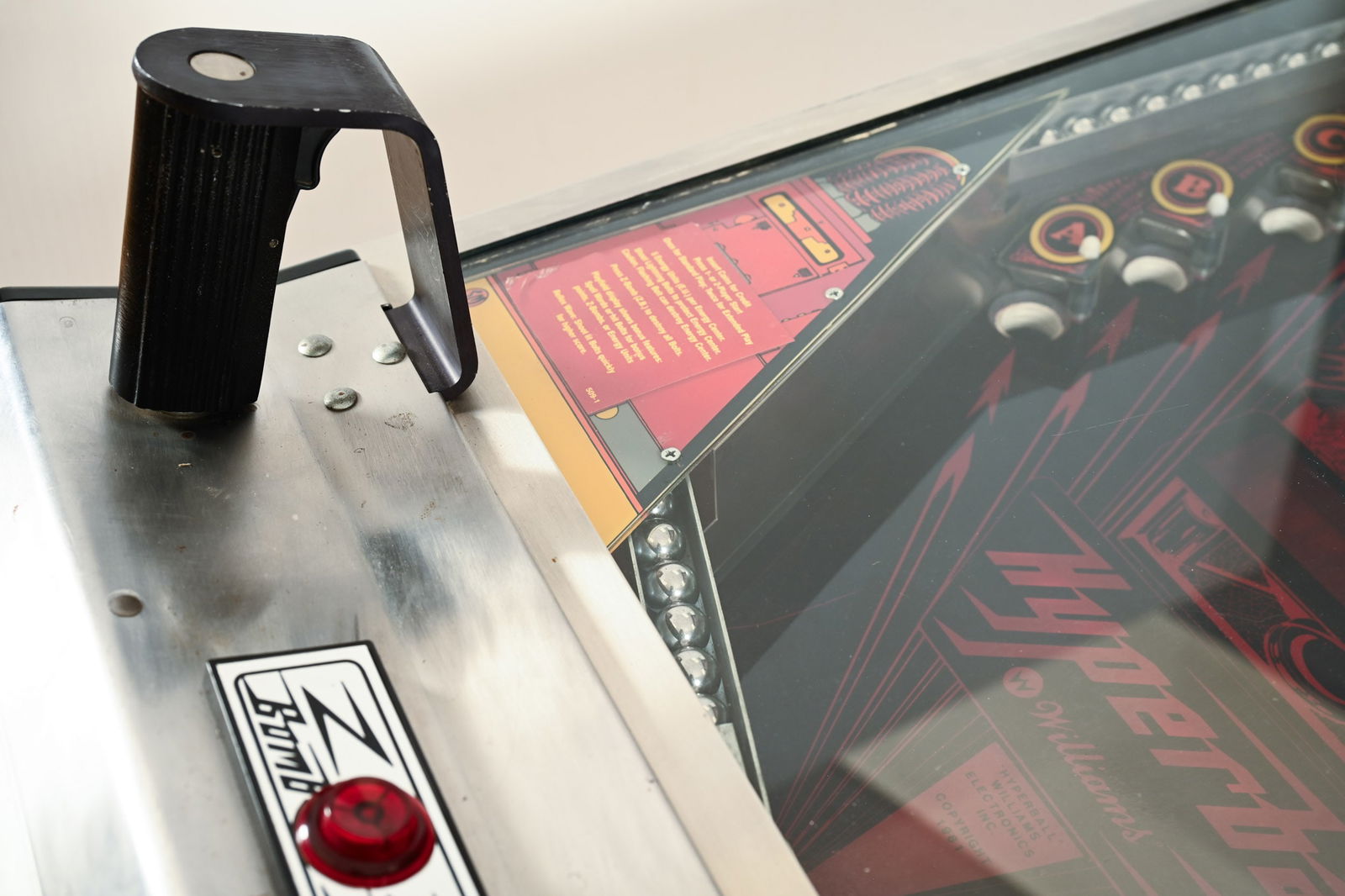 1981 WILLIAMS HYPERBALL II PINBALL MACHINE - 16