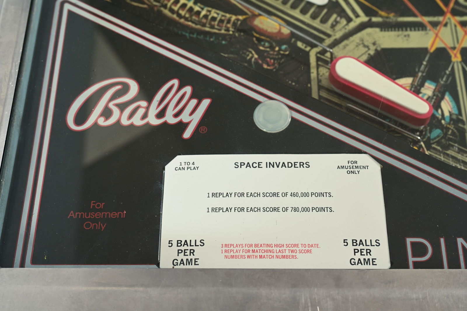 1980 BALLY SPACE INVADERS PINBALL MACHINE - 15