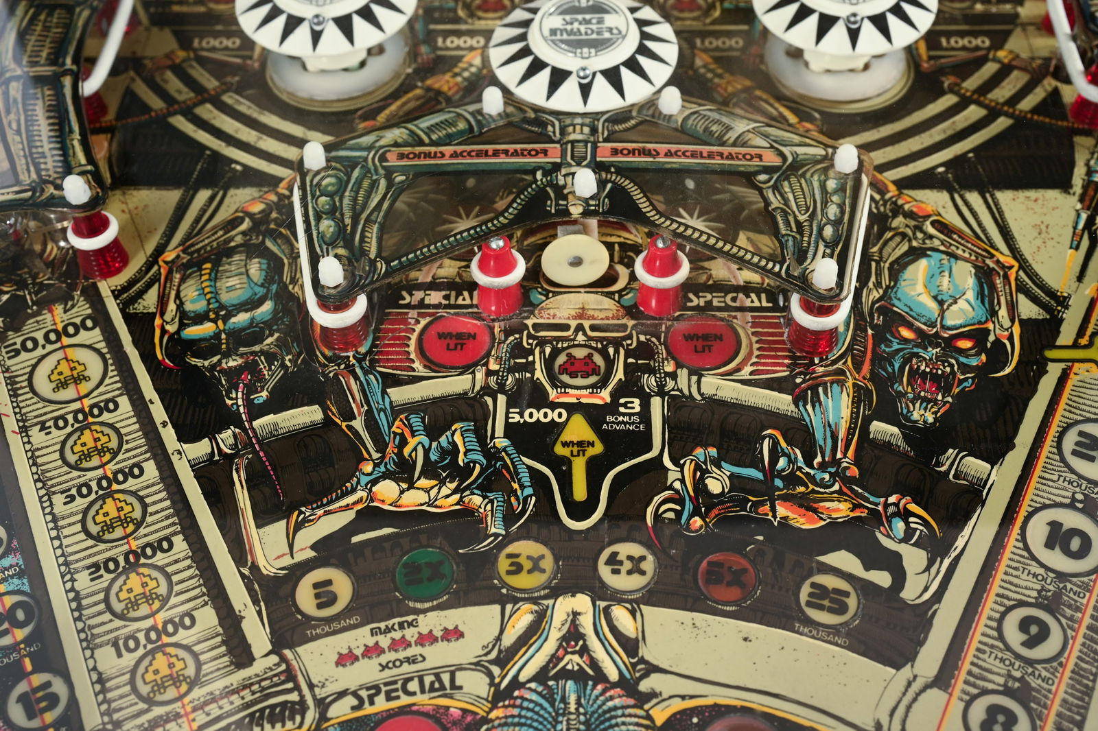 1980 BALLY SPACE INVADERS PINBALL MACHINE - 16
