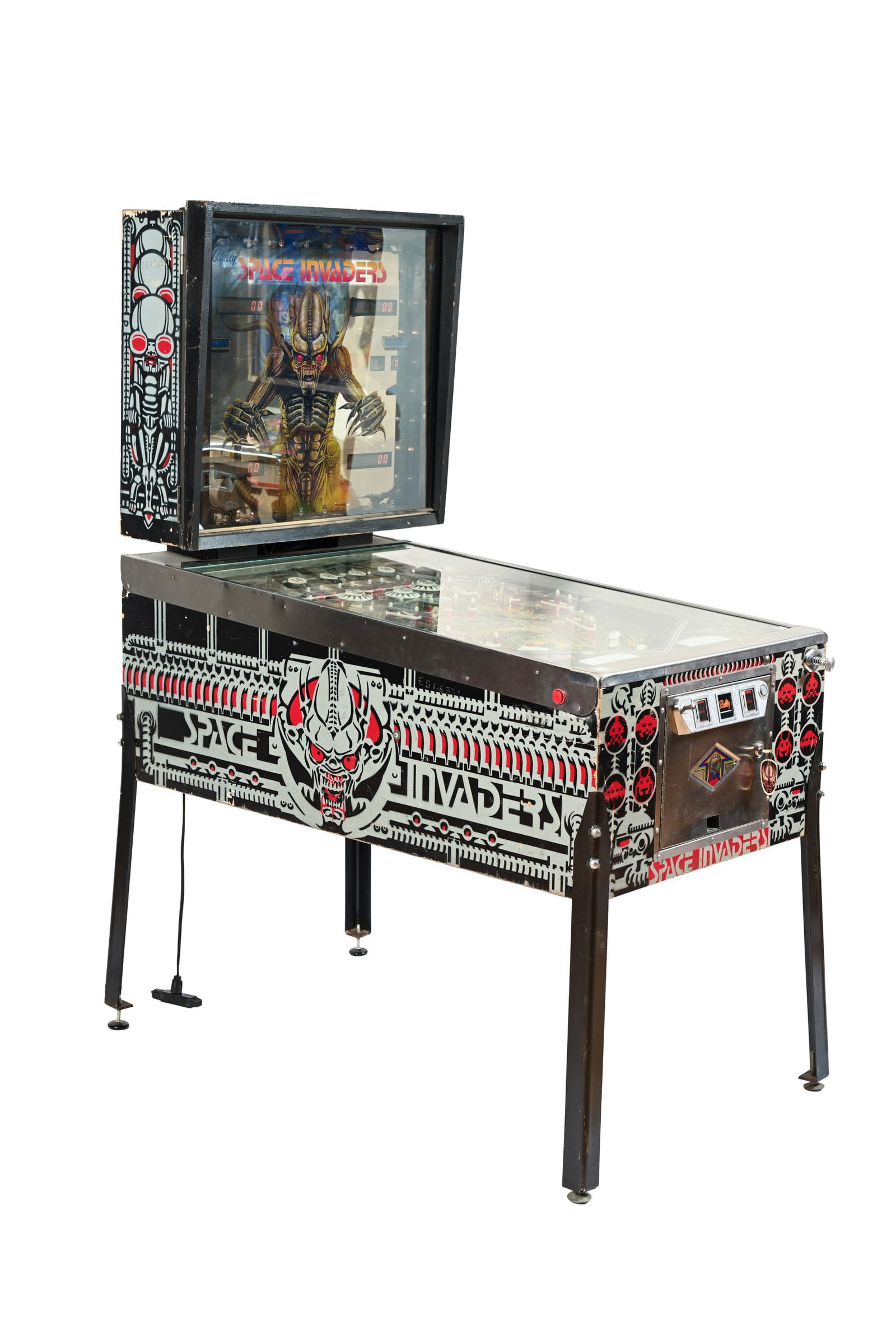 1980 BALLY SPACE INVADERS PINBALL MACHINE - 8