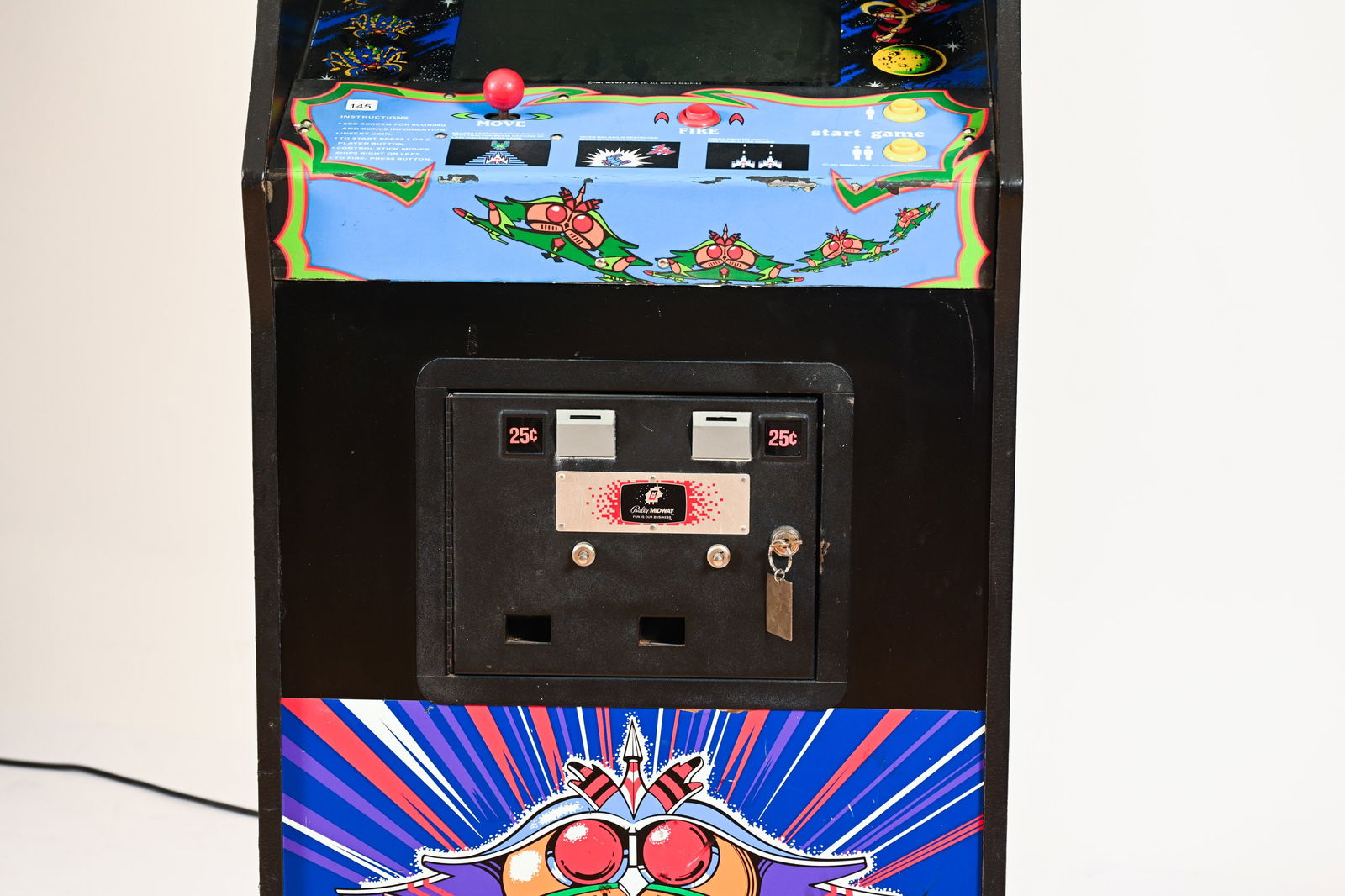 1981 BALLY/MIDWAY GALAGA ARCADE GAME - 11