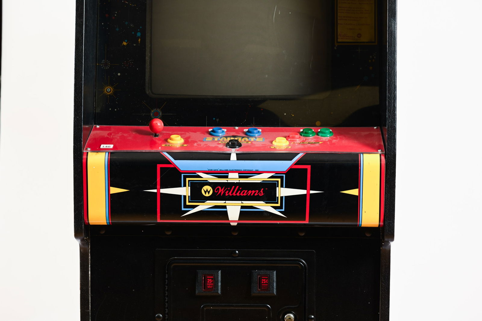 1981 WILLIAMS STARGATE DEFENDER ARCADE GAME - 3