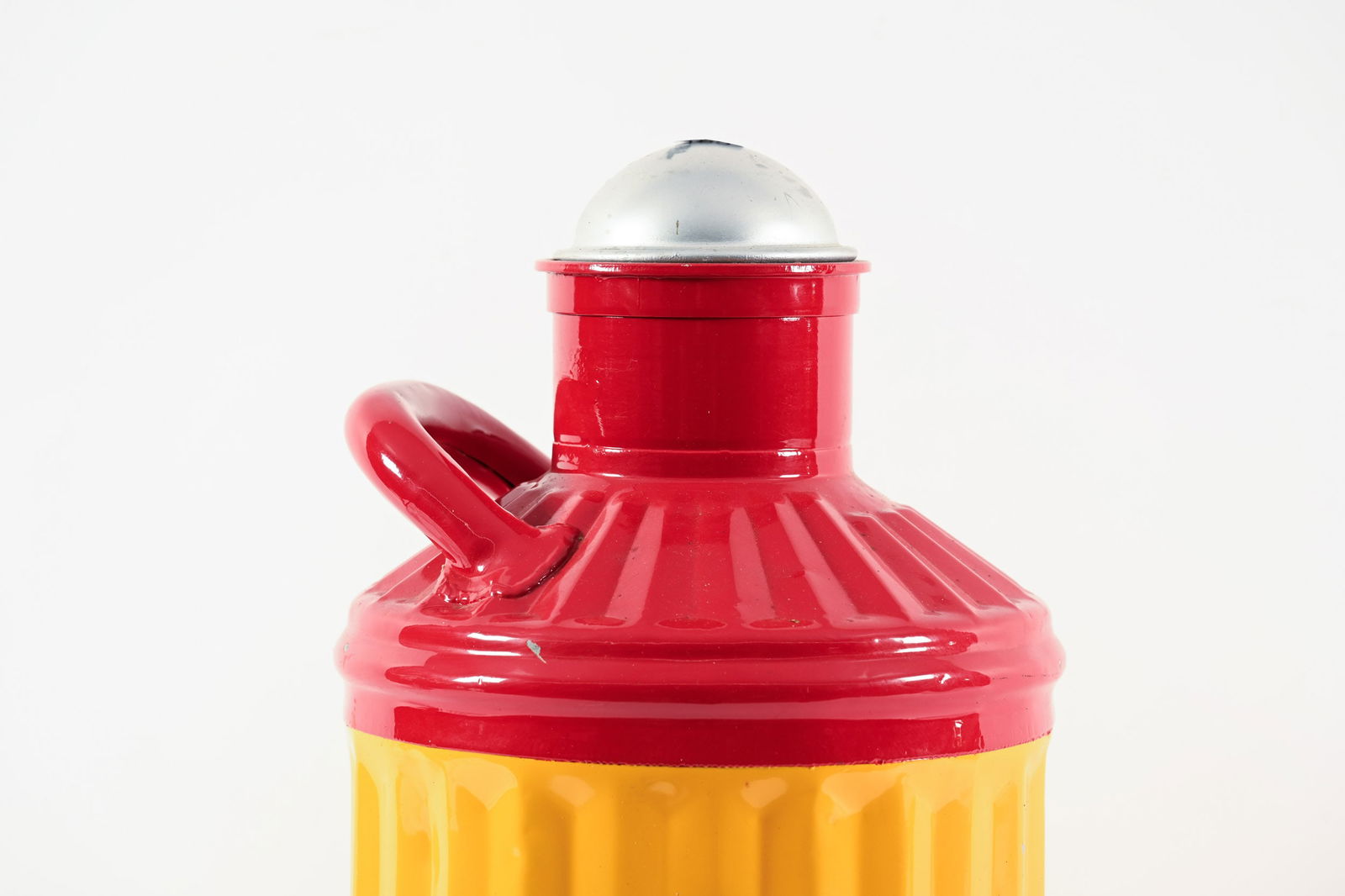 RESTORED SHELL FIVE GALLON FUEL CAN - 2