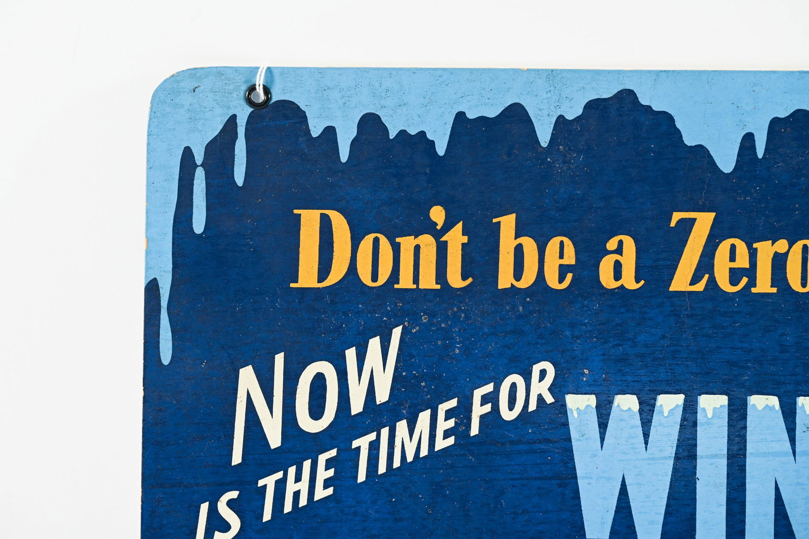 SHELL WINTER CHANGE-OVER CARDBOARD RACK SIGN - 2