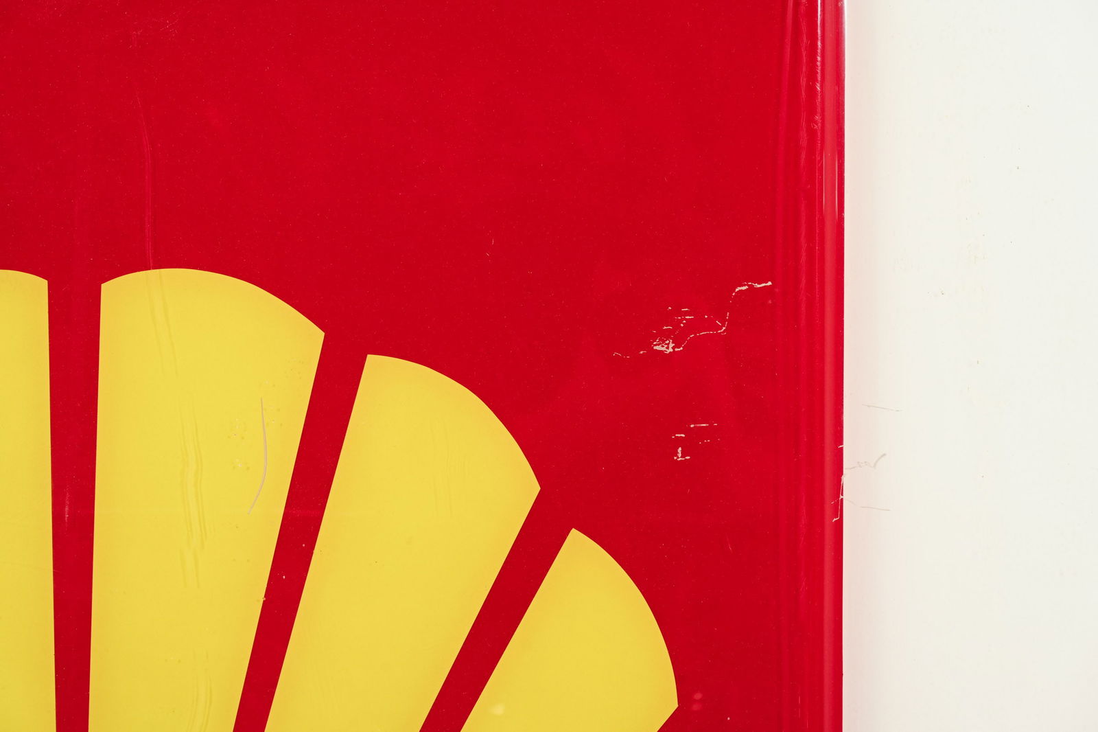 SHELL CLAMSHELL LEXAN LIGHTED SIGN PANEL - 6