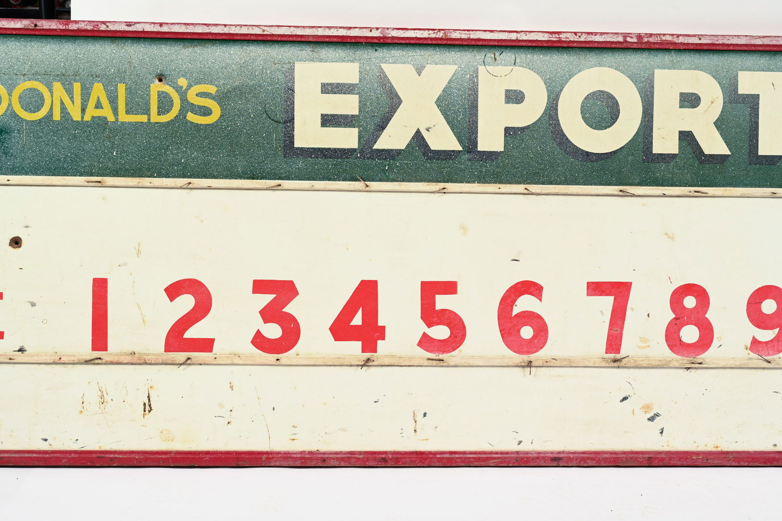 MACDONALD'S EXPORT CIGARETTES STADIUM SCOREBOARD - 4