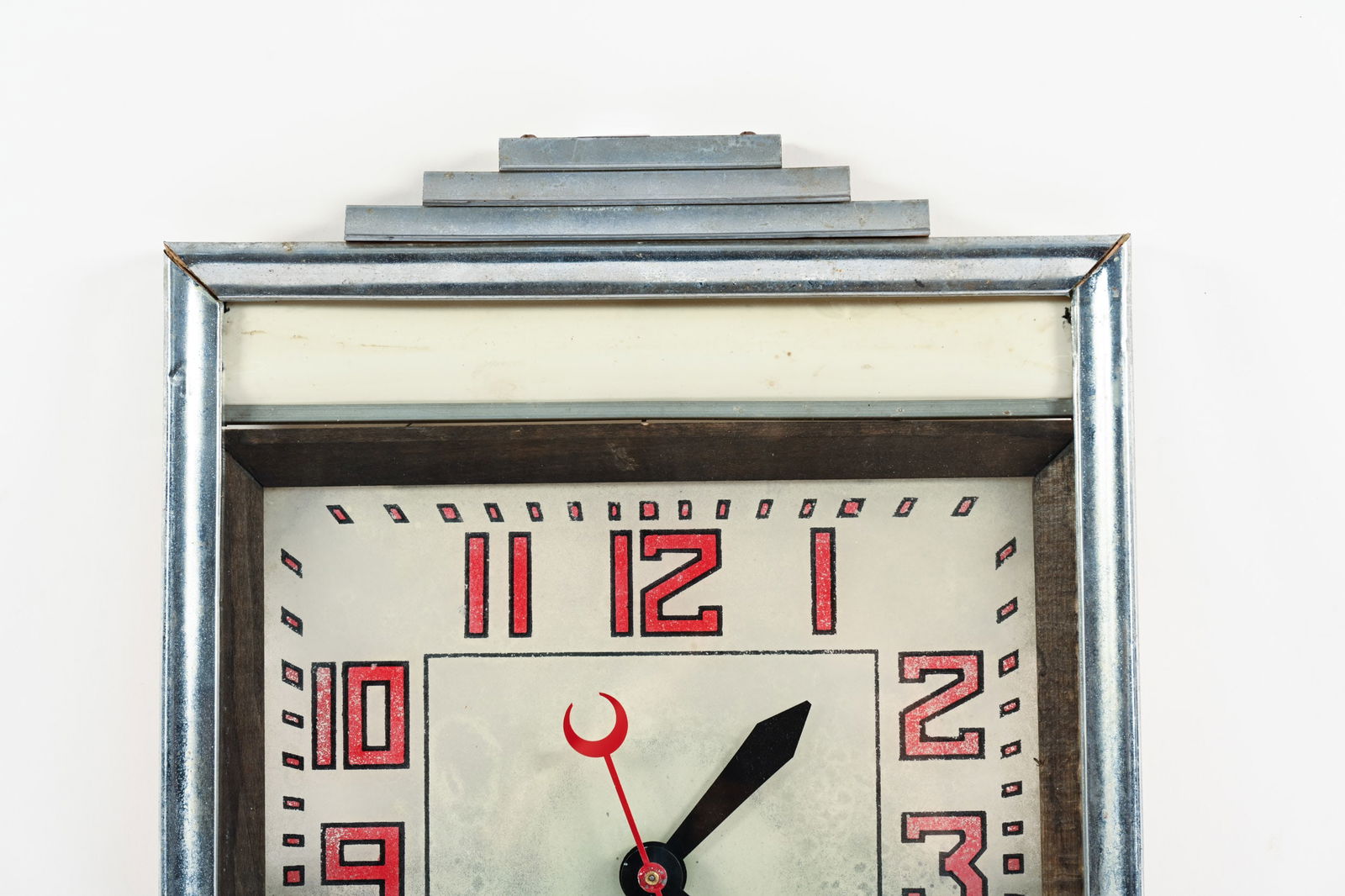 HAMMOND ART DECO ELECTRIC WALL CLOCK - 2